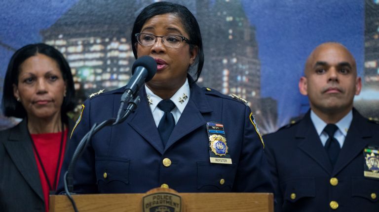 Assistant NYPD chief in reverse, one bureau to another 2 NYPD Chief Kim Royster, who will be overseeing the new Candidate Assessment Division, speaks about the announcement Monday, Oct. 24, 2016, at the new division in Manhattan, formerly the police academy. The NYPD also announced a recruitment drive designed to appeal to candidates that fit current and future character of New York.