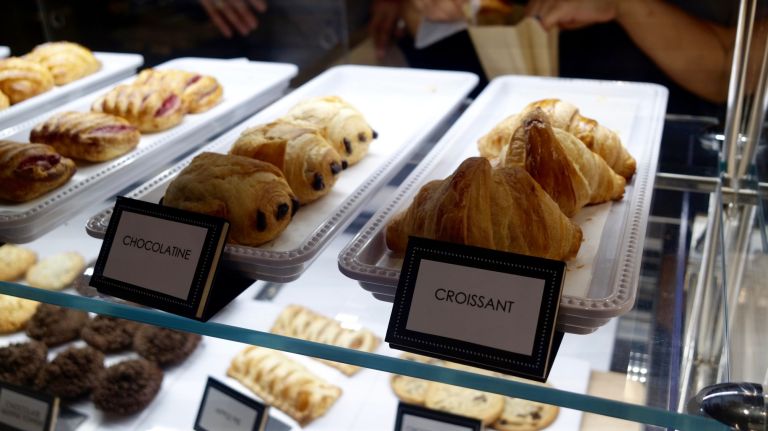 French-inspired McDonald's debuts in NYC 20 There are also chocolatine -- a fancy way of saying a chocolate crossaint -- and croissants.