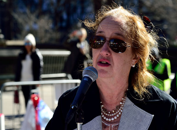 Manhattan Borough President Gale Brewer. |  DONNA ACETO