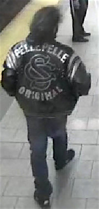 The suspect from the rear.