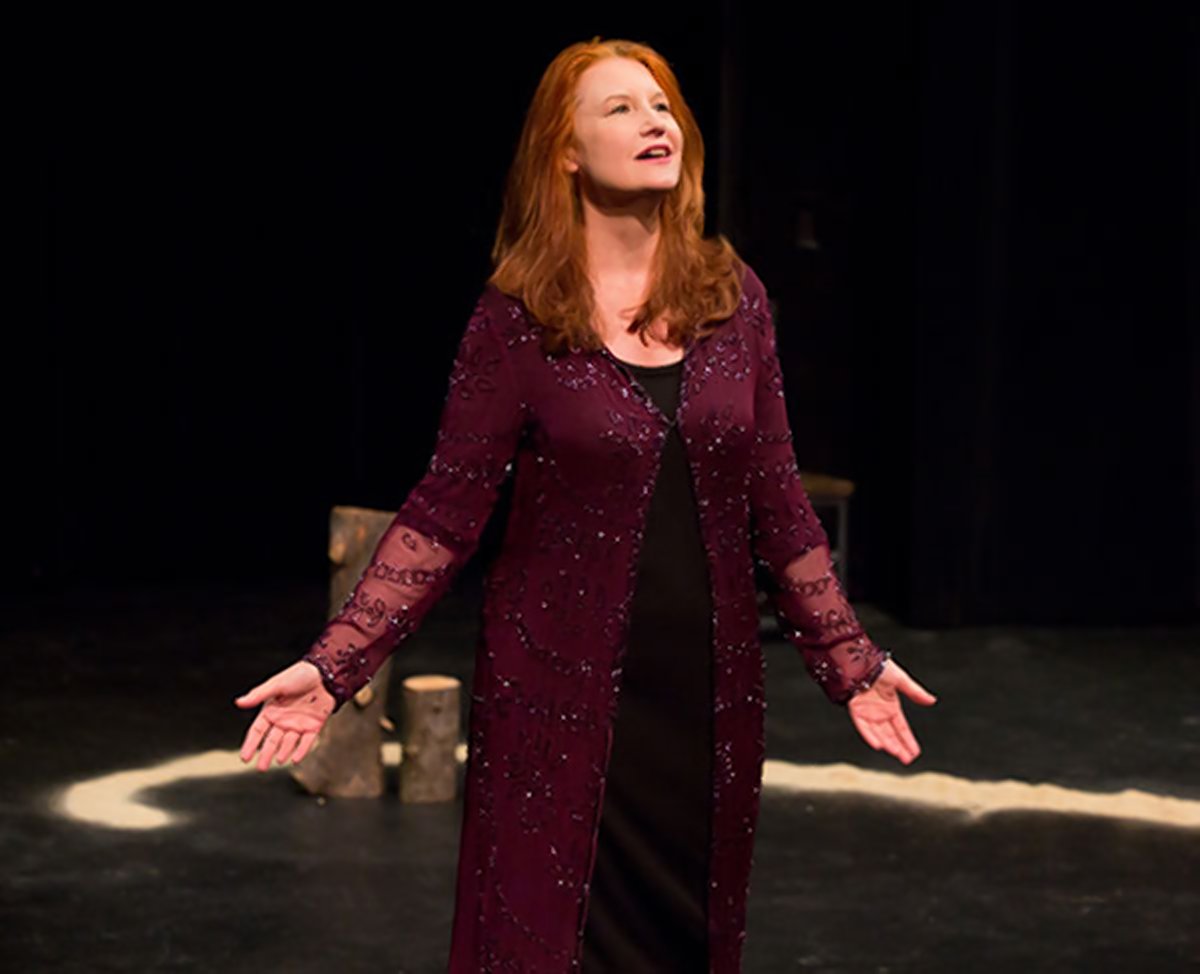 Performance artist Karen Finley has previously tangled with the N.E.A. over denying her funding due to her work's graphic nature. Photo by Connor Haggert