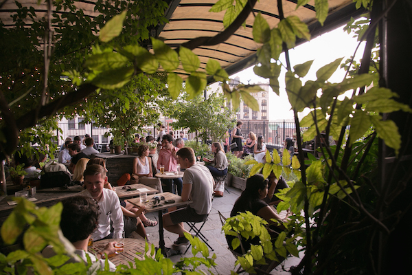 The McKittrick Hotel’s Gallow Green is a fine destination after the immersive “Sleep No More” theatrical experience. Photo courtesy McKittrick Hotel.