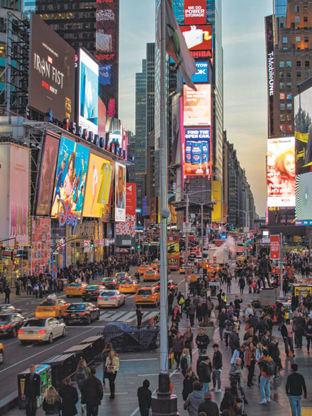 The Times Square Alliance hopes to develop a future strategy for the area that appeals to everyday New Yorkers. Photo by Jackson Chen.
