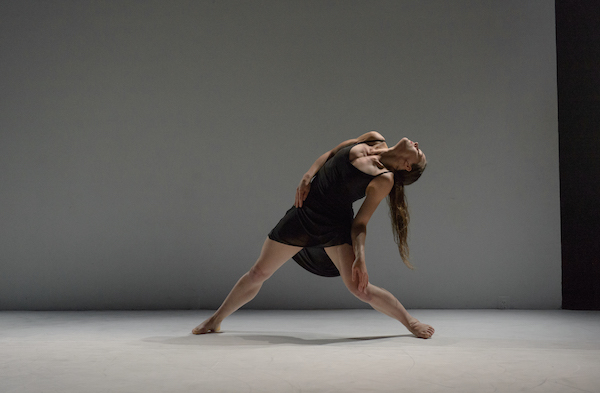 For its last series, choreographers explored aspects of “value.” Bobbi Jene Smith performed her piece “Desert” on an evening that focused on the theme of credit. Photo by Corey Melton. 