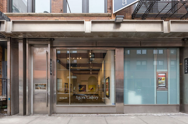 Agora Gallery, located at 530 W. 25th St., presents a new exhibition each month. Photo courtesy Agora Gallery.