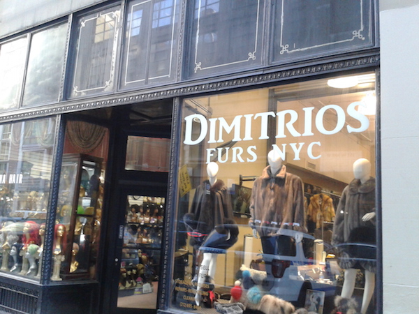 Tap Into the Unique Energy of Chelsea’s Small Businesses 7 Dimitrios Furs NYC, LLC has been a family-owned business since 1937. Photo by Scott Stiffler.