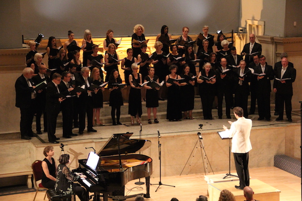 The West Village Chorale doubles its numbers for their March 5 winter concert. Photo by Bujan Rugova.