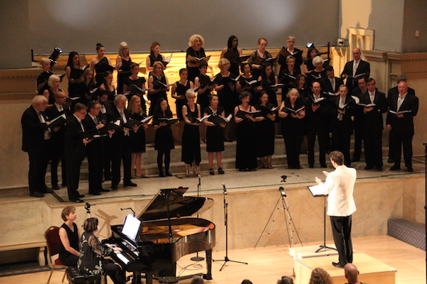 Just Do Art: Week of March 2, 2017 7 The West Village Chorale doubles its numbers for their March 5 winter concert. Photo by Bujan Rugova.
