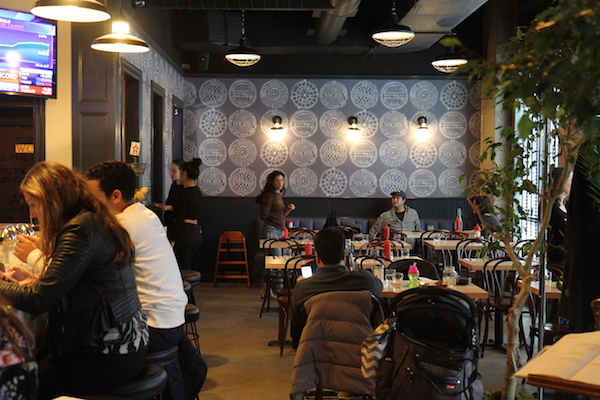 Burger Joint Puts Meat on the Bones of an Emerging Neighborhood 4 The team at Whitmans built out their spacious Hudson Yards location completely from the ground up from what was a “completely raw” space, according to co-owner Larry Kramer. Photo by Dennis Lynch.