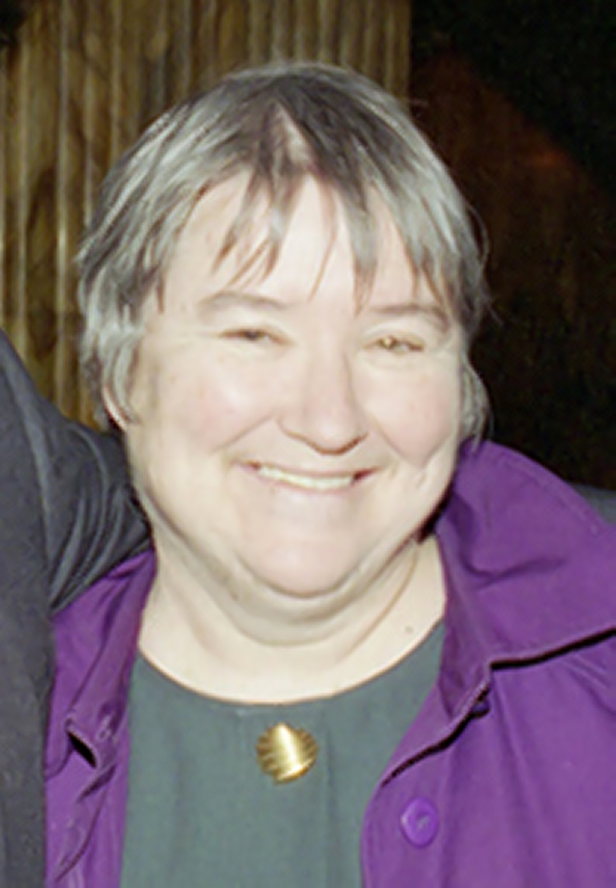 Attorney Lynne Stewart at New York State Supreme Court in 1993. Photo by John Penley