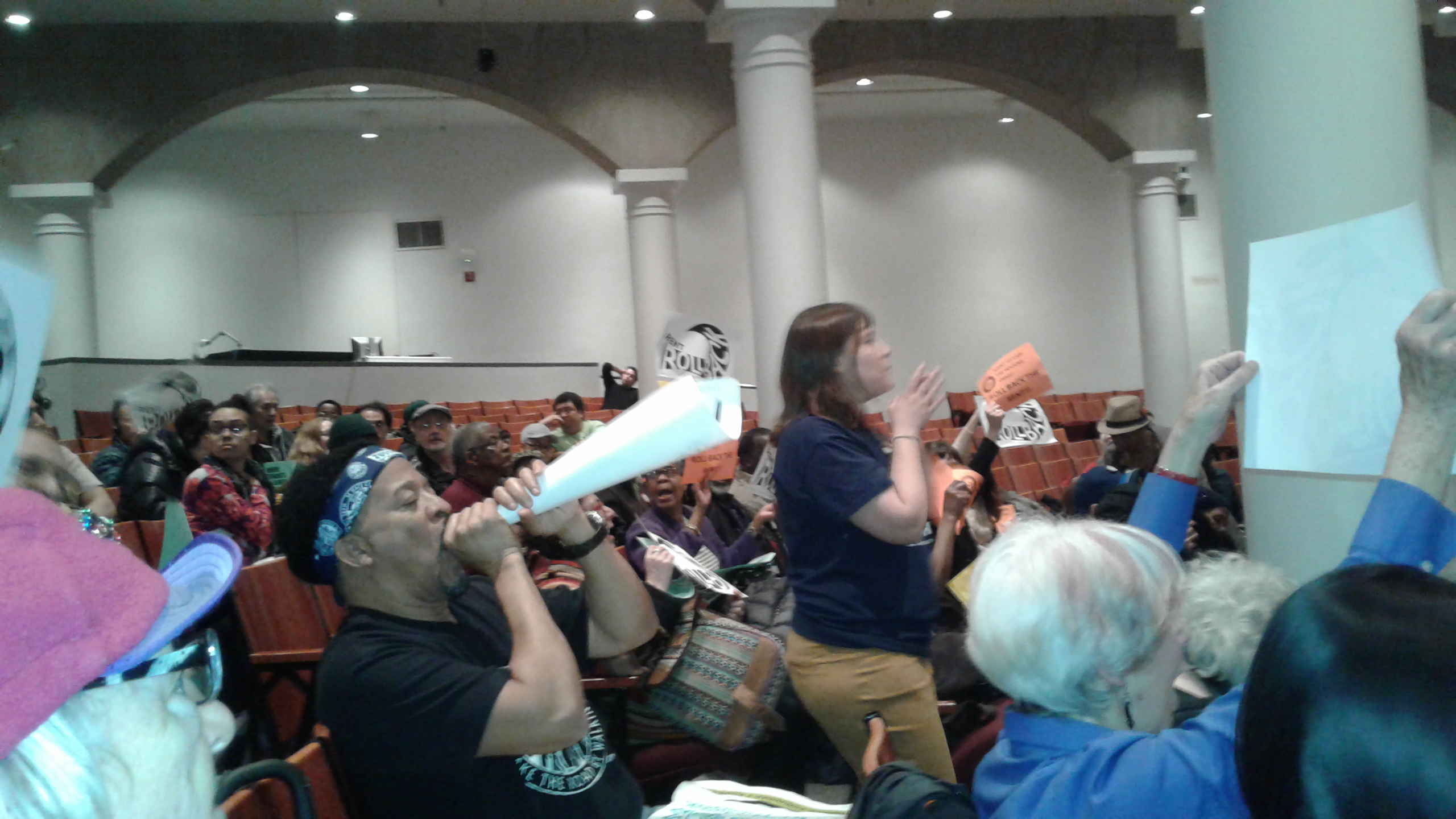 Debate over ‘data’ as rent board is chilly to a repeat freeze 3 Tenants in the audience sang, chanted, catcalled and danced — but the R.G.B. declined to support either a rent freeze or rollback.