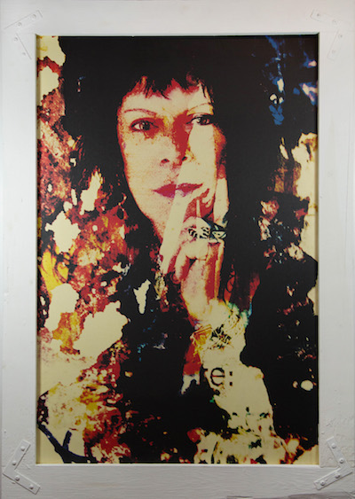 Wendy Scripps as featured in “American Madonnas and Liars,” an Art on A exhibit. Art by Robert Butcher. Image courtesy the artist.