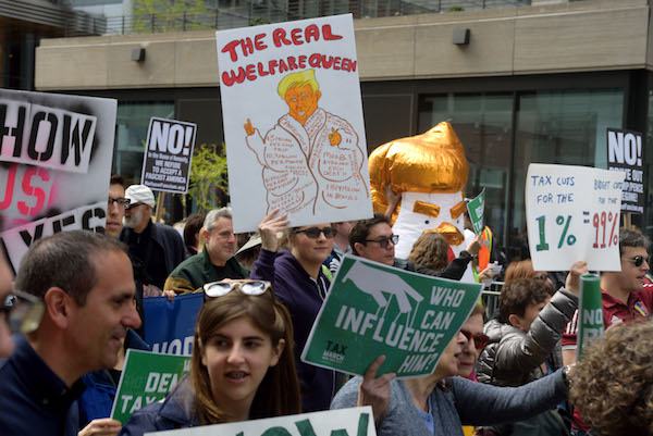 - NYC Tax March - - © Donna F. Aceto -  -Not to be Used  Without Permission-