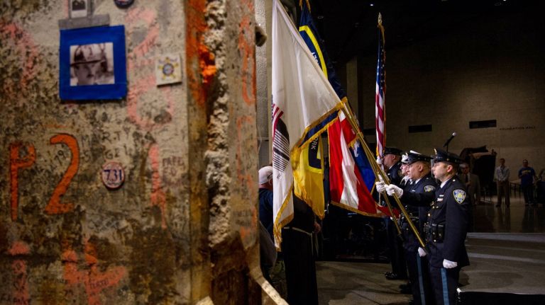 Memorial Glade ‘commemorative space’ to honor 9/11 rescue workers at Ground Zero 2 The 9/11 Museum honored rescue and recovery workers on the 15th anniversary of the nine-month recovery and cleanup effort after the September 11th attacks at the World Trade Center in NYC, on May 30, 2017.