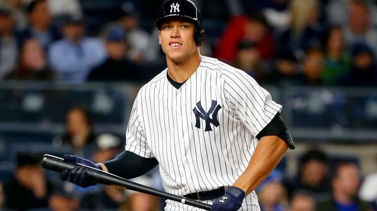 Aaron Judge may be a rookie, but he's quickly become a Yankees fan favorite.  