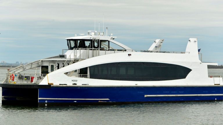 An NYC Ferry boat was pulled from service due to a mechanical issue, causing delays on the East River Route on Monday, May 1, 2017.