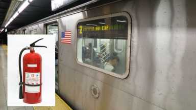 fire extinguisher incident