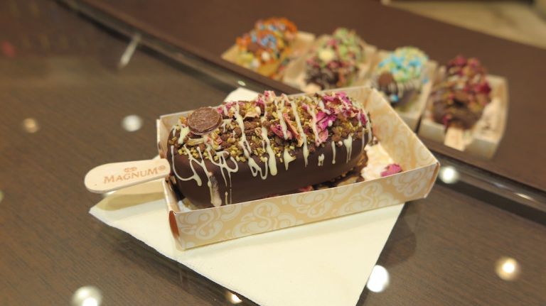 magnum ice cream pop-up