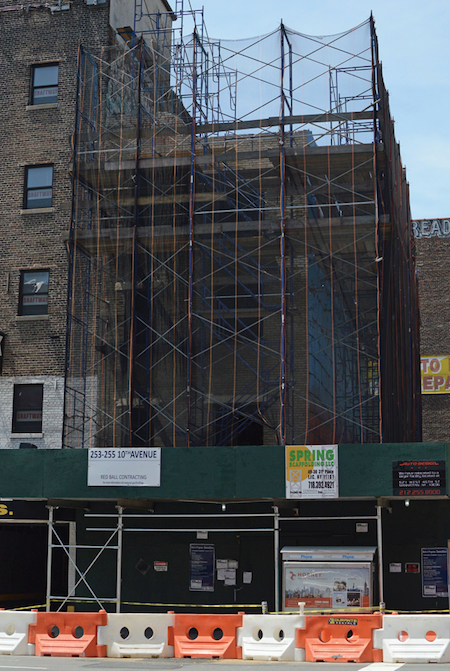 Illegal Demolition Rendered Residential Building Unsafe, Says CB4 2