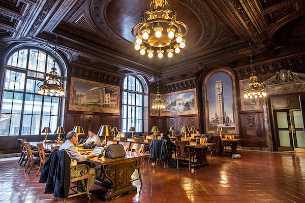 Landmarks Poised to Weight Public Library Interiors 2