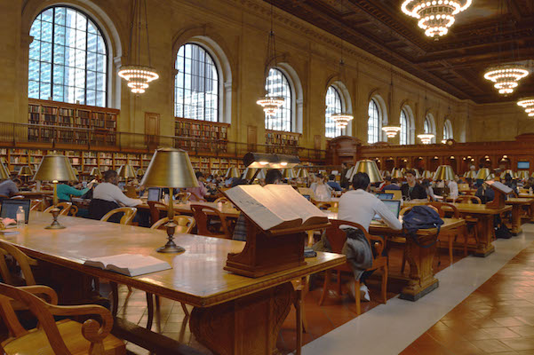 Landmarks Poised to Weight Public Library Interiors 1