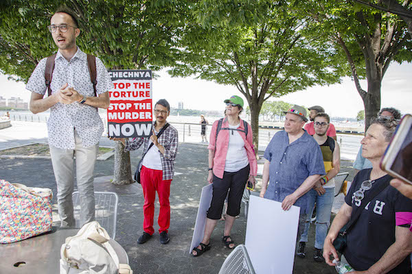 New Yorkers Rally to Gay Chechen Cause 4