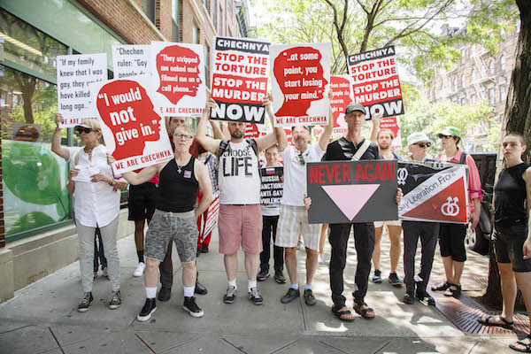 New Yorkers Rally to Gay Chechen Cause 2