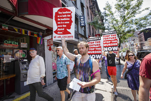 New Yorkers Rally to Gay Chechen Cause 3