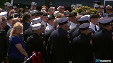 Funeral Mass for FDNY firefighter Raymond Pfeifer