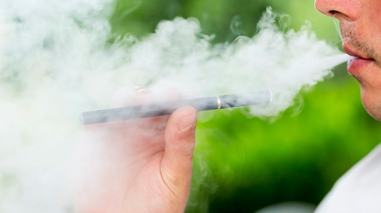 Gov. Andrew Cuomo signed a bill  banning  e-cigarettes from school grounds throughout the state, effective July 25, 2017.
