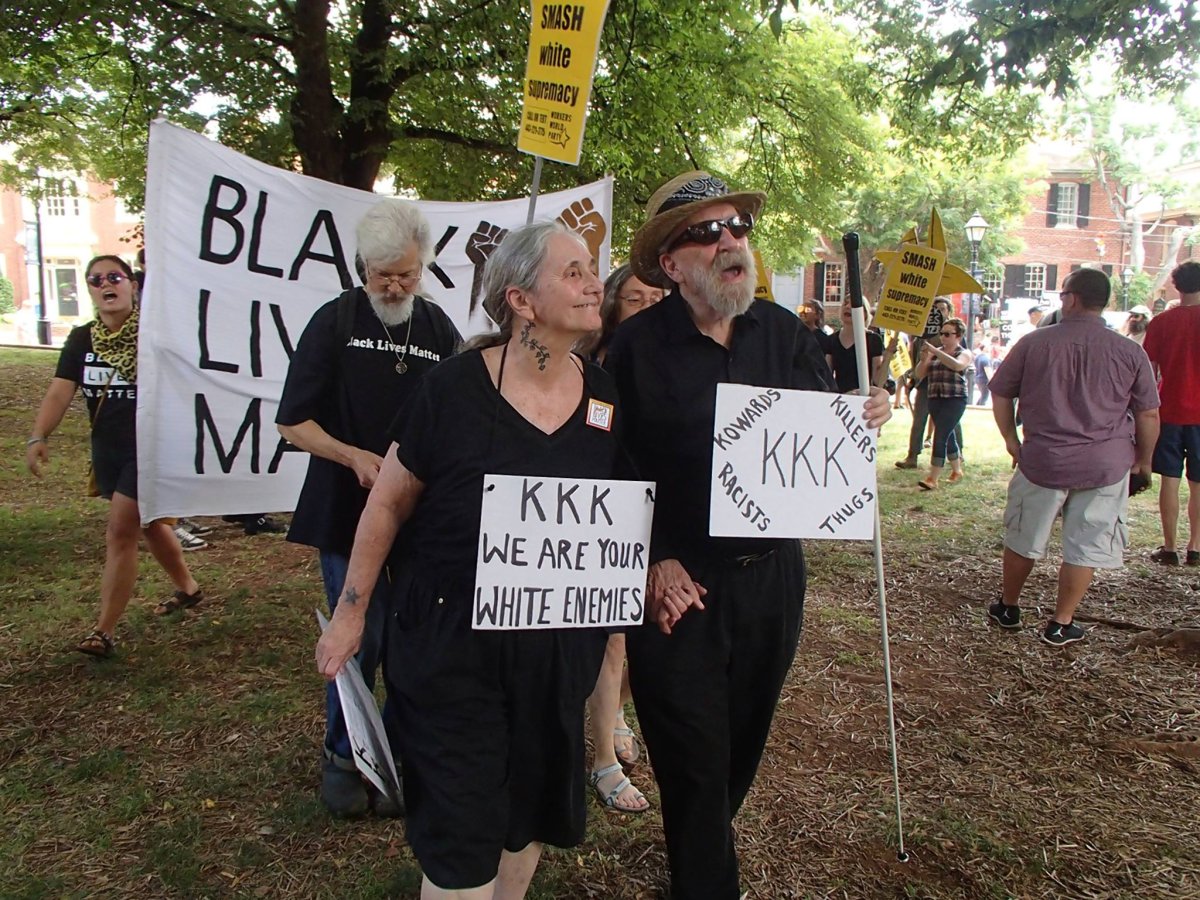 Klan slammed at Charlottesville, VA, Lee statue protest 7