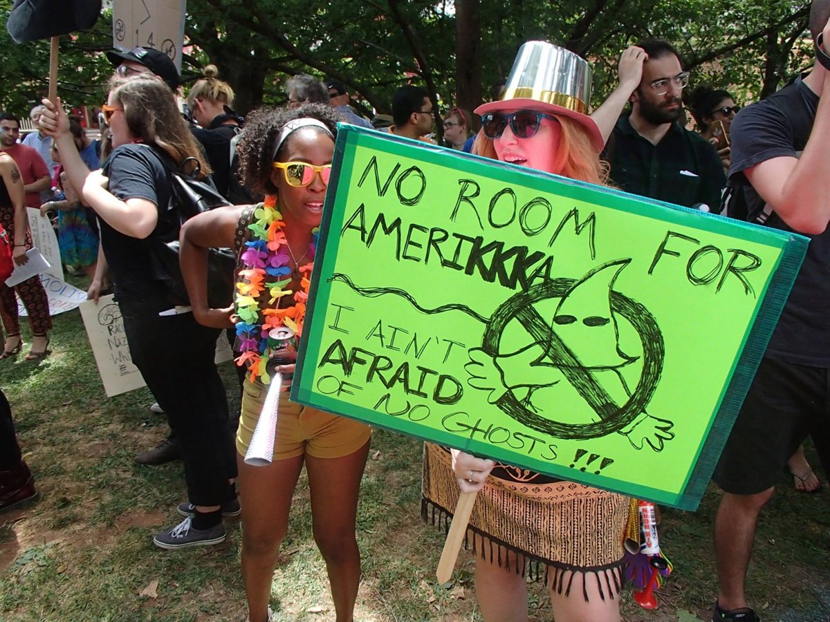 Klan slammed at Charlottesville, VA, Lee statue protest 8