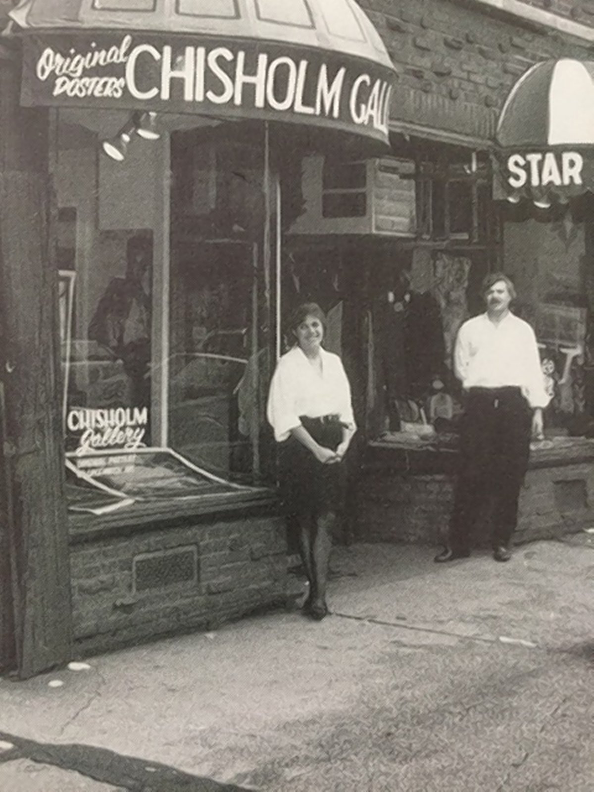 Gail Borden Chisholm, 62, vintage poster dealer 2