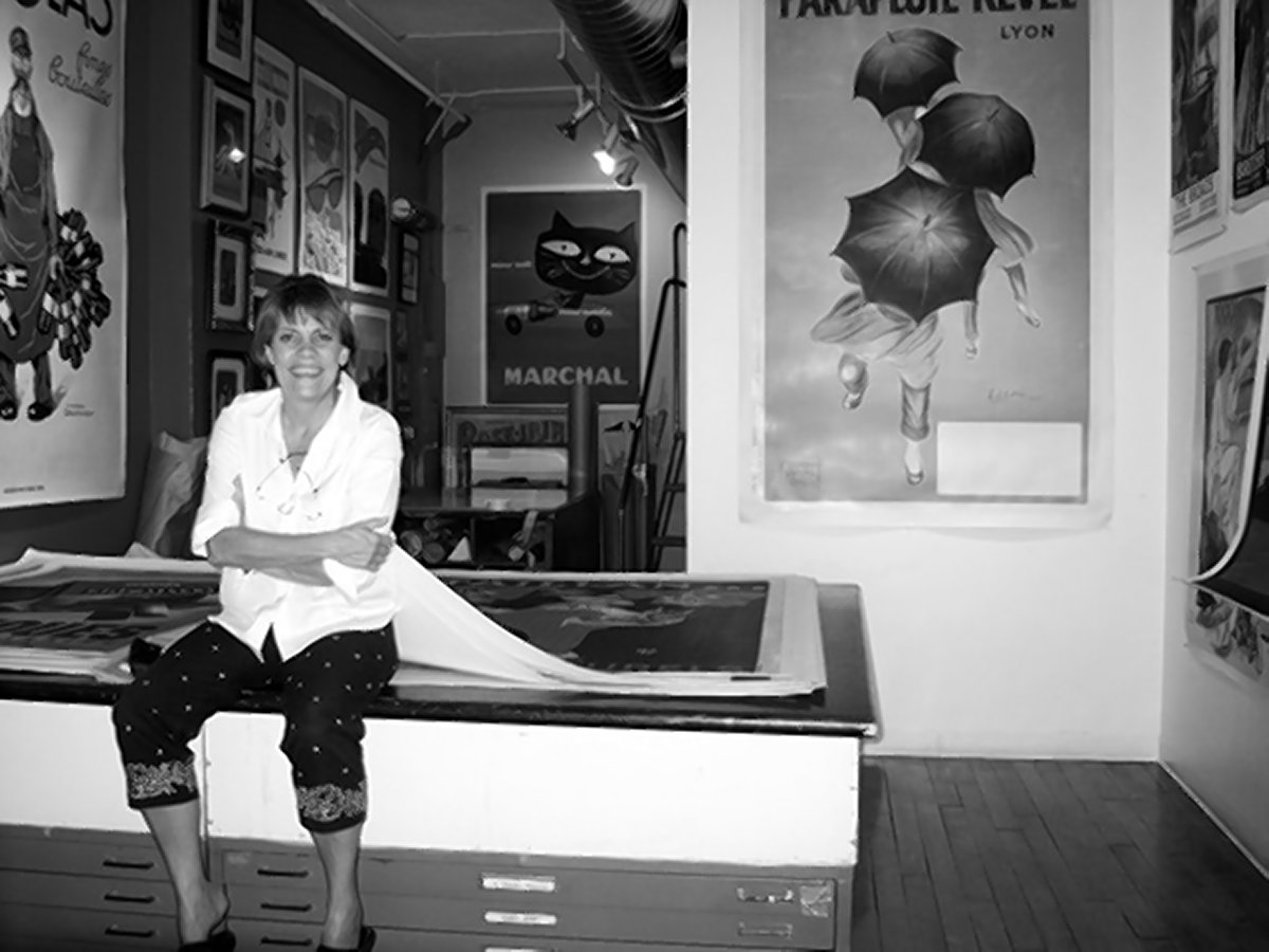 Gail Borden Chisholm, 62, vintage poster dealer 3