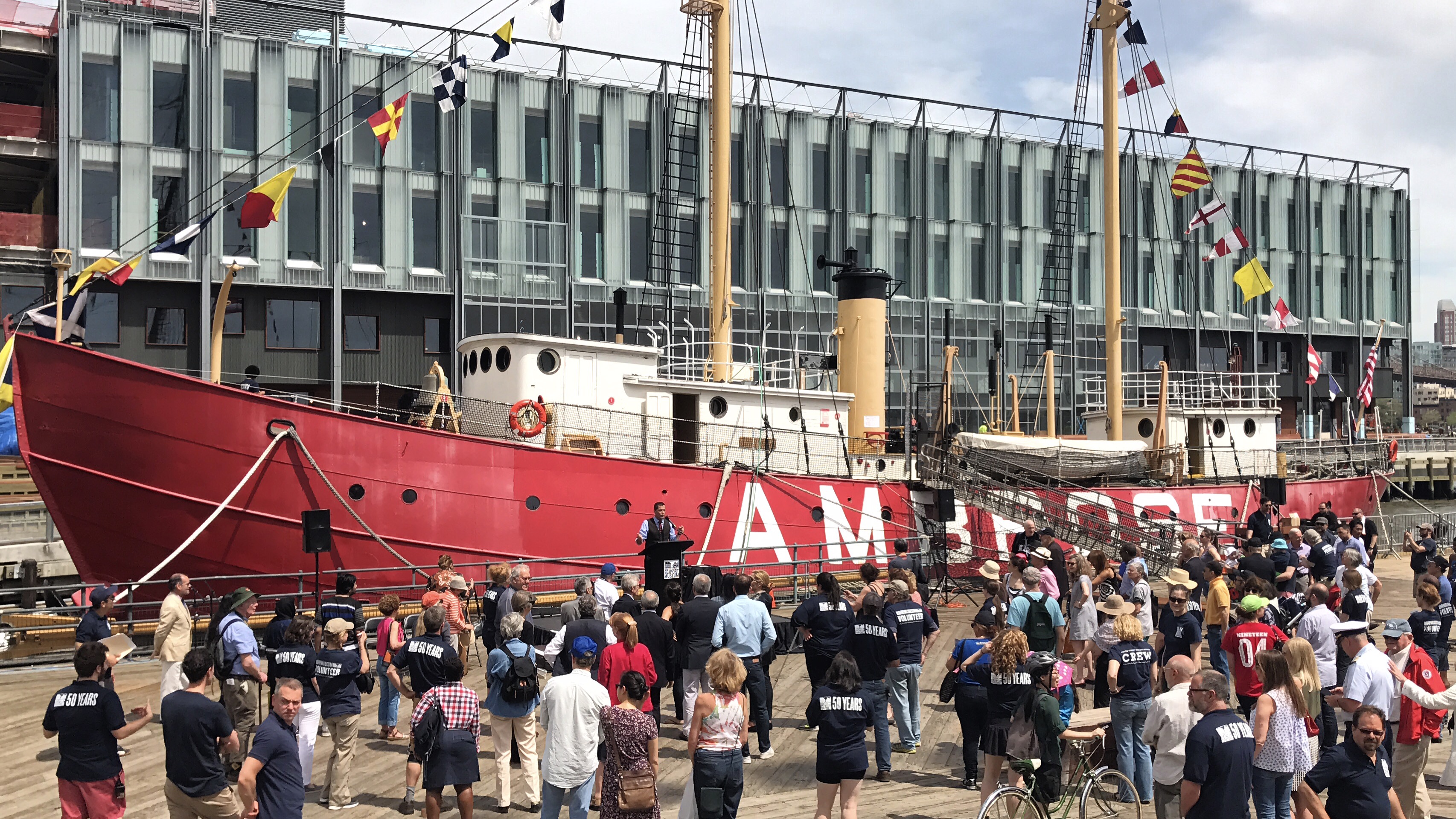 Bucks for beacon: City funds $4.5-million rehab of seaport's lightship Ambrose 1