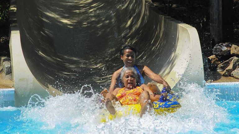 Add these water parks near New York City to your summer bucket list 2 Head out to Long Island's Splish Splash water park, fun for the whole family.