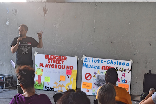 On a Hot High Line Afternoon, Participatory Budgeting Gathers Steam 2