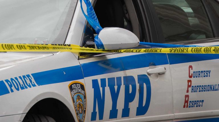 A student, aged 17, was caught trying to bring an unloaded gun into his Brooklyn high school, cops said.