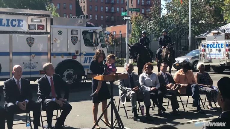 Bronx street renamed in honor of slain NYPD sergeant 1 Bronx street renamed in honor of slain NYPD sergeant