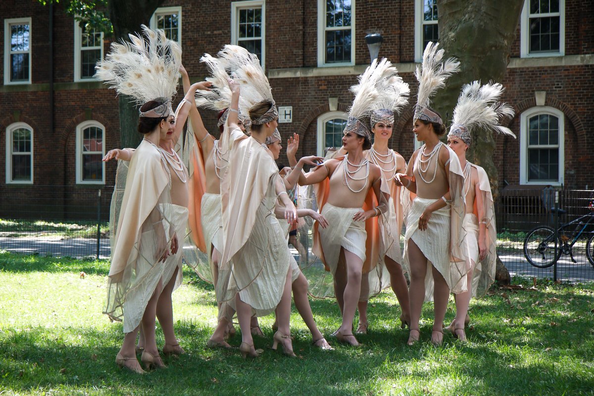 Jazzed up: Fops and flappers bid farewell to summer 1