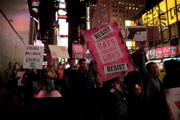 In Las Vegas’ Wake, Gun Violence Activists Mass in Manhattan 6