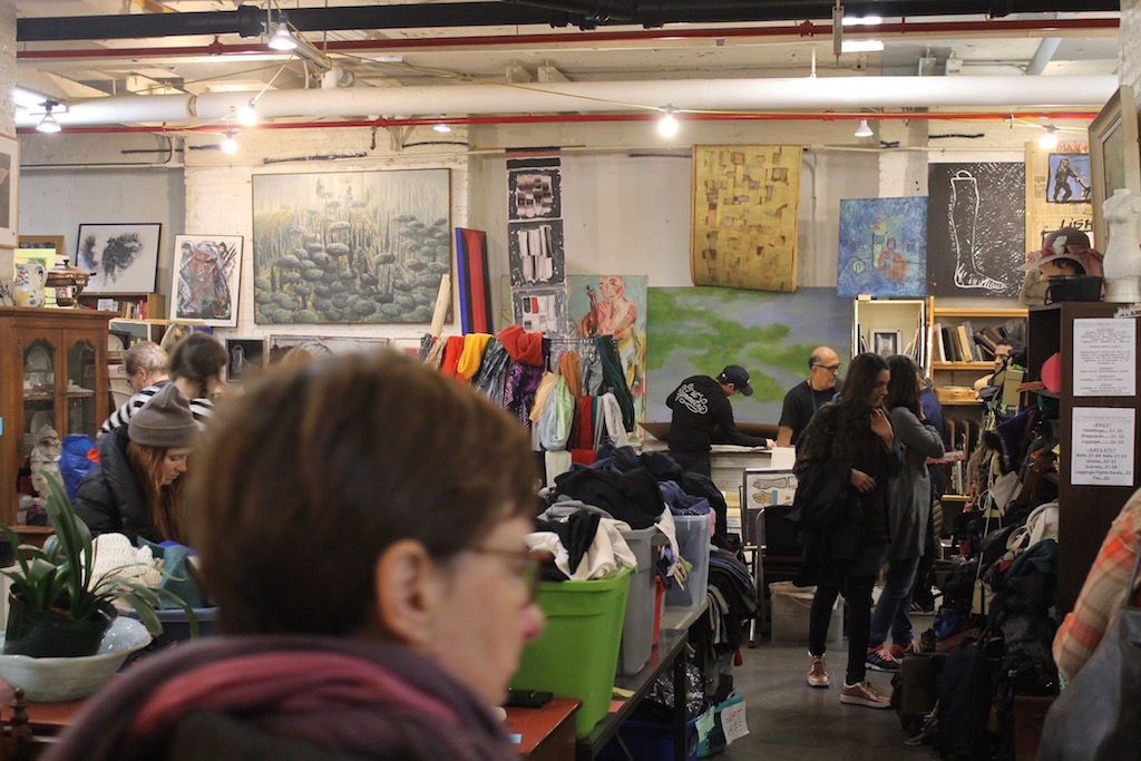 It's in the bag at Westbeth Flea Market finale 1