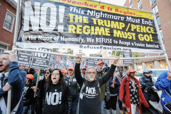 Refuse Fascism Opens the Door to Closing the Book on Trump/Pence ...