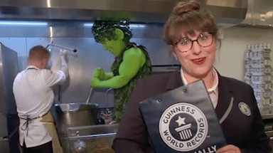 Green Giant whips up record-setting casserole at Macy’s Herald Square