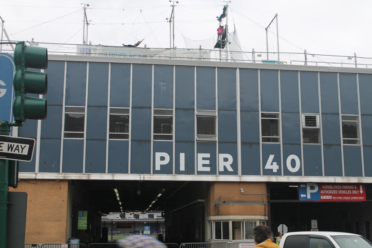 Pier 40 Report: Fields of dreams...but also fears of heights 2