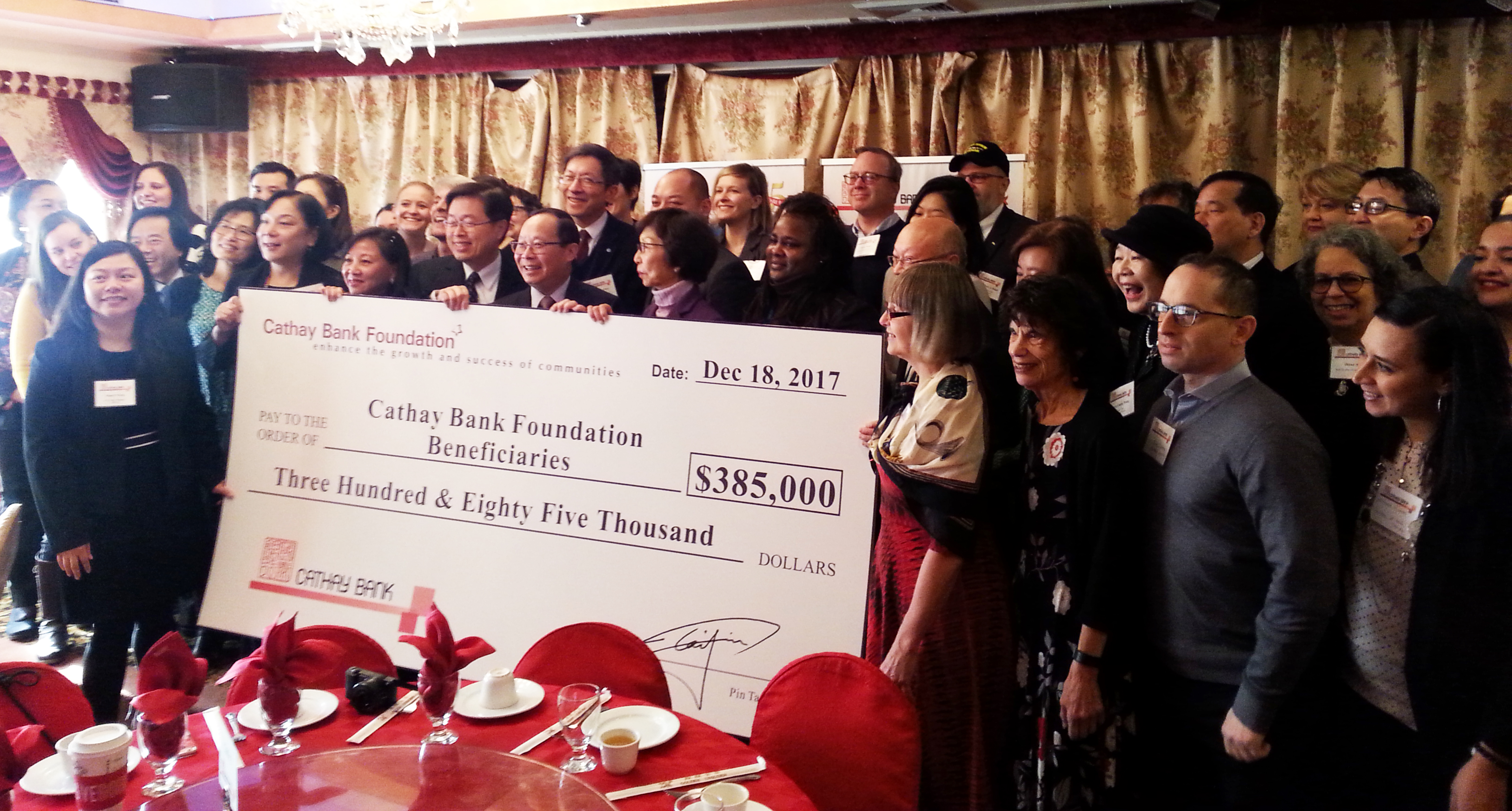 Cathay Bank invests $385,000 in community nonprofits 1