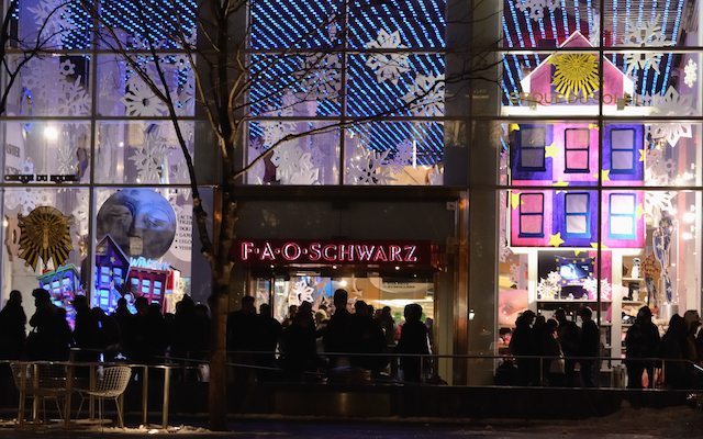 toy store in rockefeller center