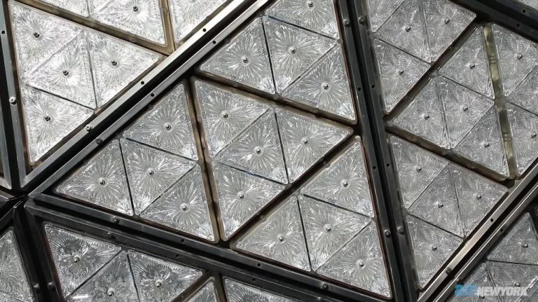 Times Square ball gets new sparkle for New Year’s Eve