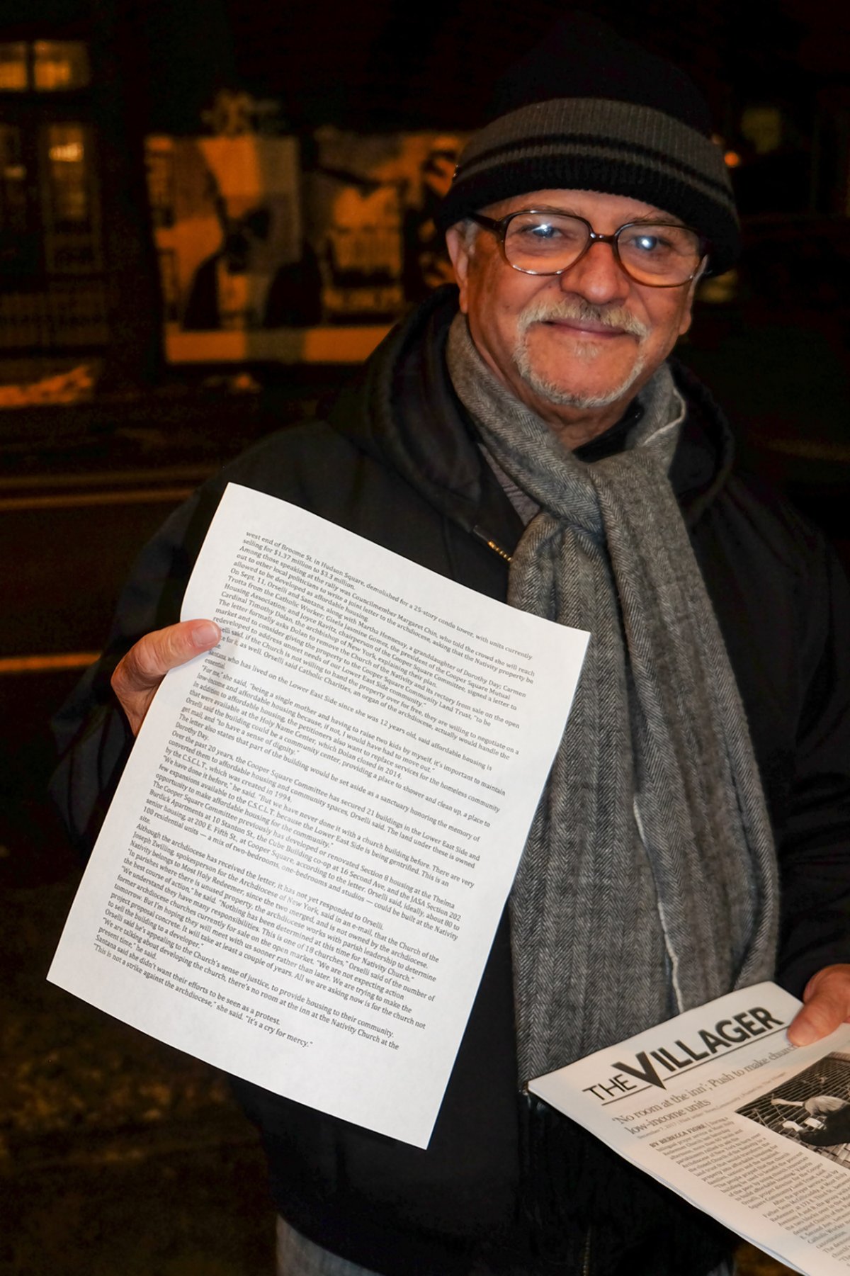 Barred from Sheen Center, Nativity housing activists petition 1