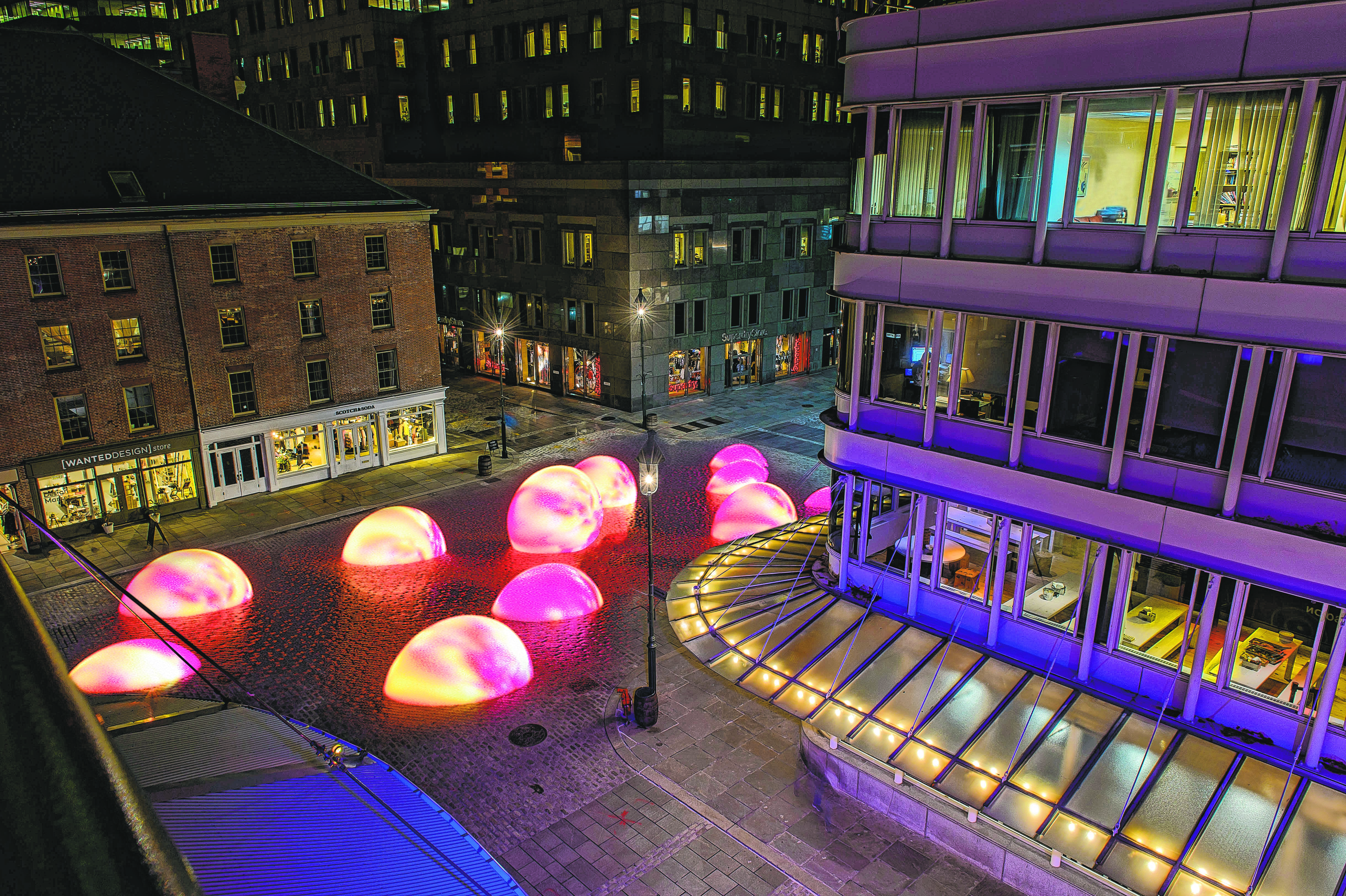 Balled out: Seaport Christmas tree moving to Pier 17 to make room for orbs of colored lights 1
